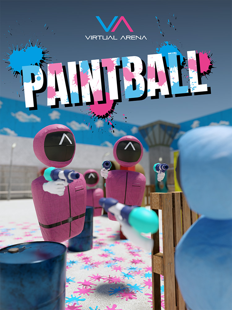 VIRTUAL ARENA Paint Ball - Free-Roam Virtual Reality Game