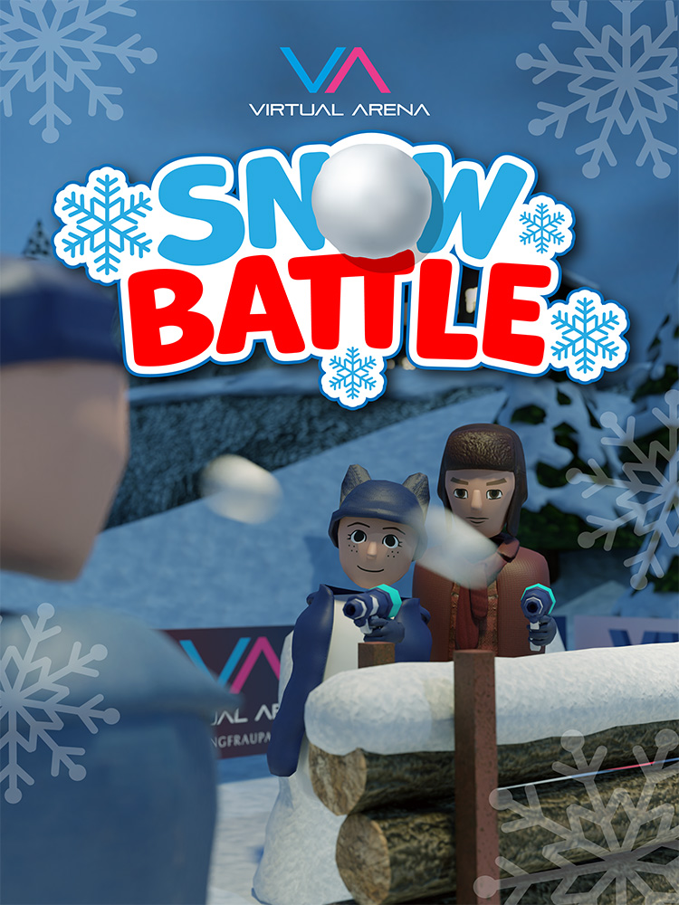 VIRTUAL ARENA Snow Battle - Free-Roam Virtual Reality Game